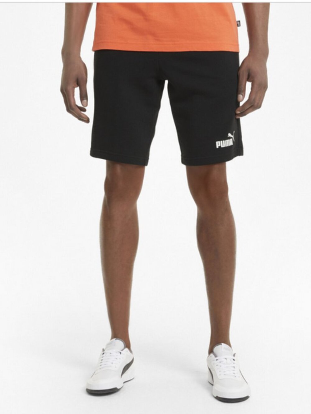 PUMA Men's Essentials Shorts COLOR BLACK SIZE M